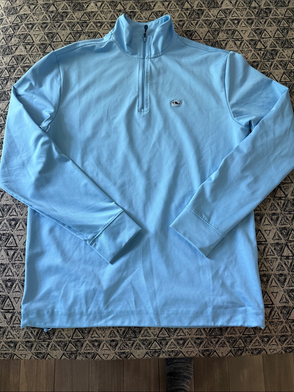 Vineyard Vines Sky Blue Half-Zip Pullover
